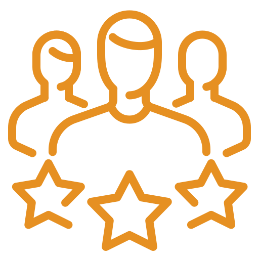 Happy customers icon